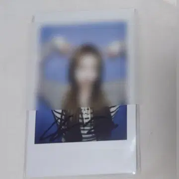 Billlie 션 사인 포함 폴라로이드 체키 트레이딩 카드