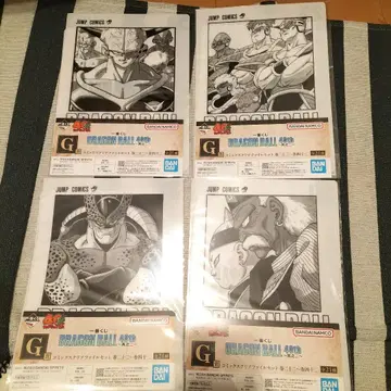 제일복권 드래곤볼 40th ~그 두 번째~ G상 리어 파일 세트 4점