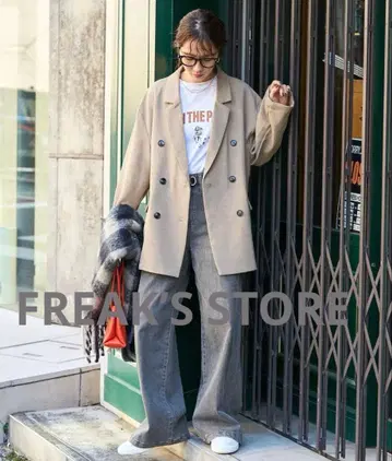 [ FREAK'S STORE ] 더블 테일러드 자켓