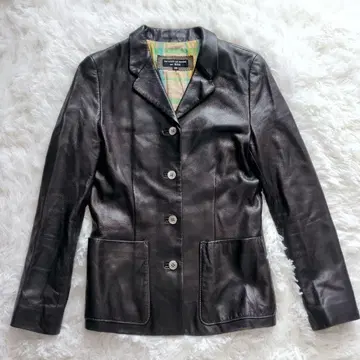 S.D.K 램 가죽 자켓 다크 브라운