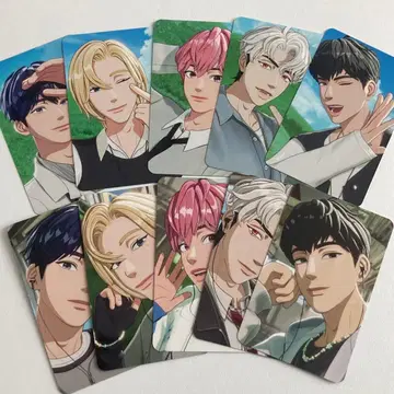 PLAVE 숨바꼭질 초회 한정판 초회반 봉입 트레이딩 카드 10종 컴프