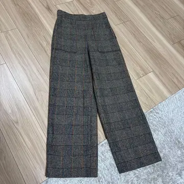 MACPHEE 체크 팬츠