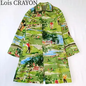 [ h.t.maniac/로이스크레용 ] 롱 코트 자켓 골프 올 패턴