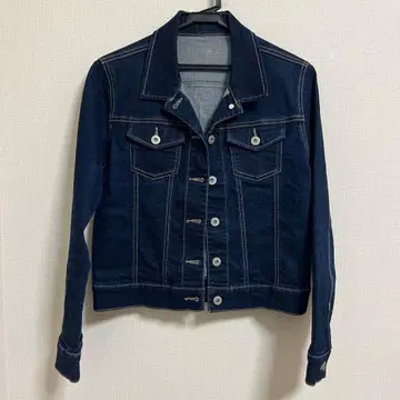 [내추럴 뷰티 베이직] 다크 블루 데님 자켓 M 사이즈