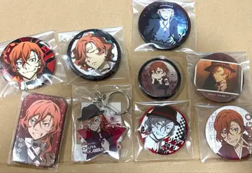 문호 스트레이독스 나카하라 츄야 거의 캔뱃지 모음