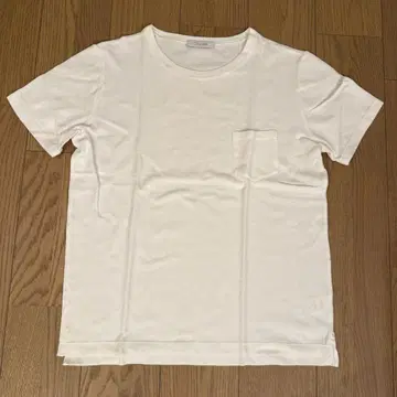 [ 완판템 ] 크루치아니 크루넥 사슴 코튼 티셔츠 화이트 54