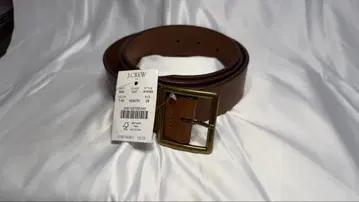 J.Crew 브라운 벨트 오바마 대통령 애용 브랜드 38 사이즈 미국