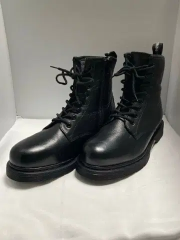 KLONDIKE 부츠 사이드 지퍼 38 24cm 블랙