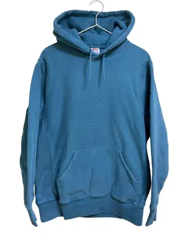 J.CREW RE-IMAGINED 후드 맨투맨 M 청록색 구제 의류