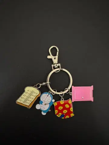 도라에몽 어디로든 문 타임 천 암기빵 키링 비밀도구