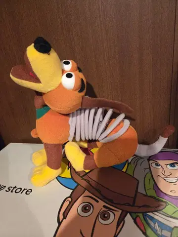 Disney 토이스토리 슬링키 독 봉제 인형 스프링