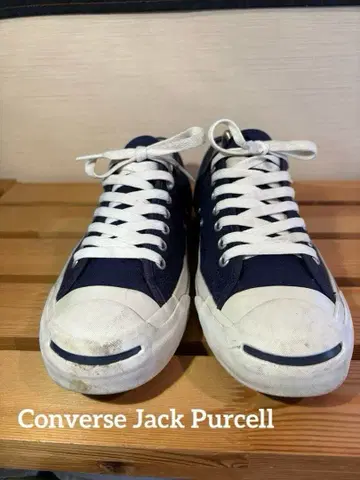 컨버스 잭 퍼셀 네이비 스니커즈 27.5