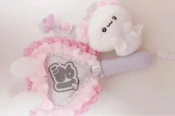 응원봉 하트형 데코