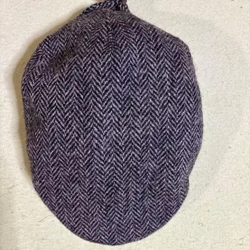 VAN 헤링본 헌팅캡