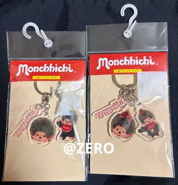 몽치치 Monchhichi 몽치치쨩 3개 세트 아크릴 키링