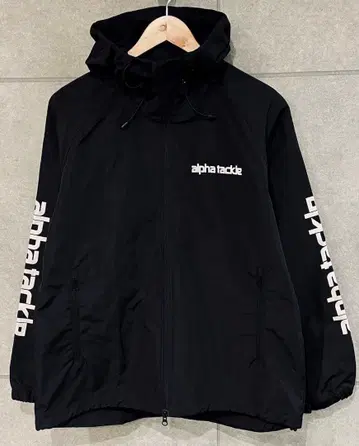 새상품 alpha tackle CURRENT 콜라보 윈드쉘 후드티 L