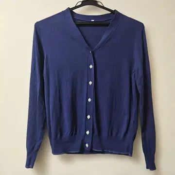 [새상품급] 무인양품 네이비 M사이즈 긴팔 가디건