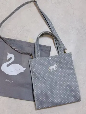 bojji 비닐 토트백 S