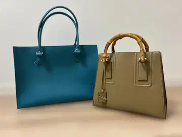 토트 & ROPE 대나무 핸들 백 2종 세트