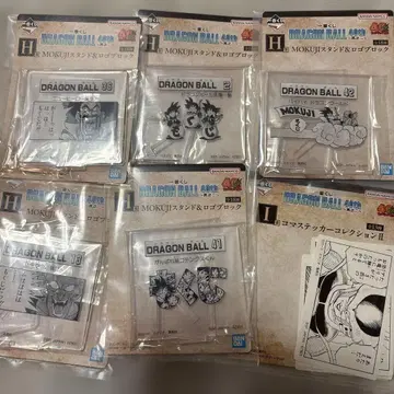 드래곤볼 40th 아크릴 스탠드 6개 세트