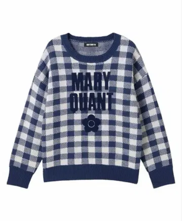 [컨디션 최상] 메리 퀀트 플로키 로고 데이지 풀오버