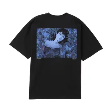 PERFECT BLUE x atmos 퍼펙트 블루 콘 사토시 티셔츠