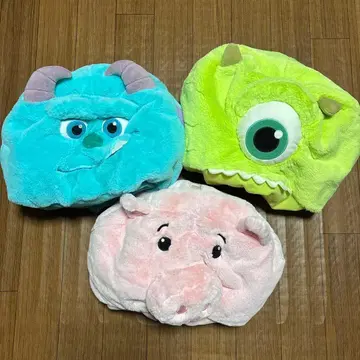 디즈니 팬캡 머리띠 마이크 샐리 햄 모자