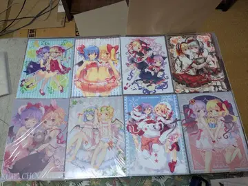 동방project 레밀리아 & 플랑 A4 클리어 파일 세트 2