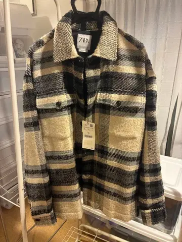 ZARA 택 포함 새상품 릴랙스 핏 자켓 JP XL US L