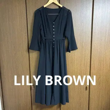 시스루 원피스 릴리 브라운