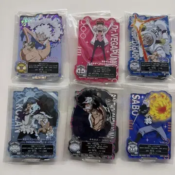 원피스 제일복권 ~미래섬 에그헤드~ I상 시크릿 포함 6개 세트