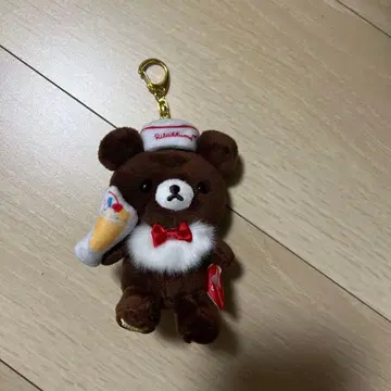 리락쿠마 x 에뚜왈 에 그리요트 콜라보 차이로이코구마 외출 봉제 인형