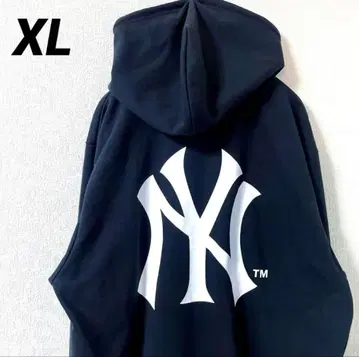 뉴욕 양키스 집업 후드티 맨투맨 자수 속기모 블랙