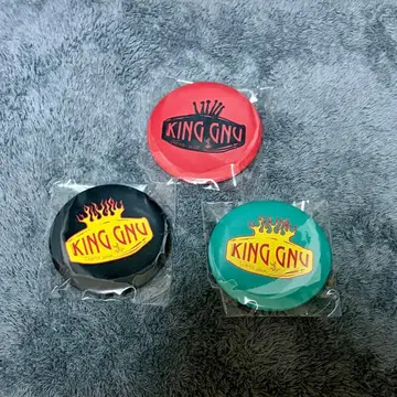 KING GNU 캔뱃지 3개 세트