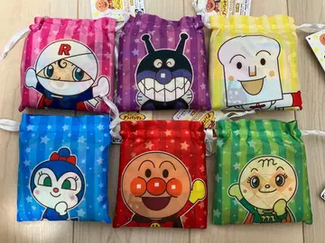 날아라! 호빵맨 접이식 에코백 Ver.4 전 6종 컴플리트