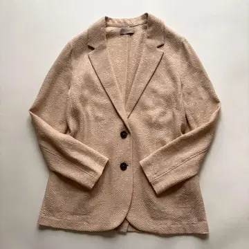 새상품급 이탈리아제 FALCONERI 린넨 혼방 테일러드 자켓 L 베이지