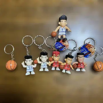 슬램덩크 캐릭터 키링 6개 세트