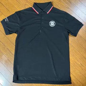 미키마우스 피케 셔츠 블랙