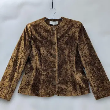 레트로 80s ~ NINA RICCI 벨로아 노카라 자켓