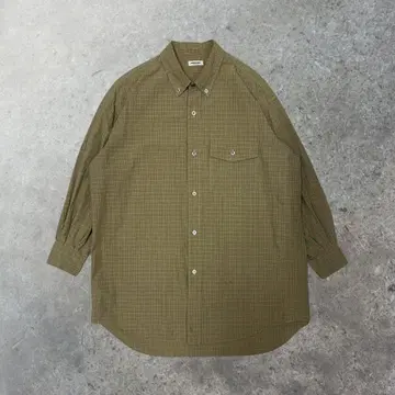 00's vintage 긴팔 플란넬 셔츠 체크 셔츠 아메카지