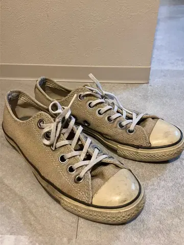 CONVERSE ALL STAR 베이지 빈티지 AURALEE