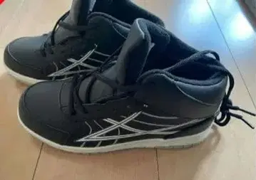 미사용 새상품 학생용 스노우 부츠 M 블랙