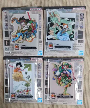 제일복권 드래곤볼 40th 제2탄 F상 아크릴 스탠드 4종