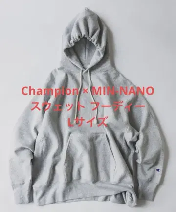 [별주] Champion x MIN-NANO / 맨투맨 후디