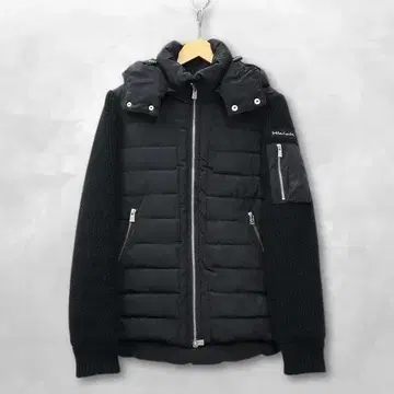 레트로 엔진 RTEG 3M 신살레이트 소매 리브 충전솜 자켓 블랙