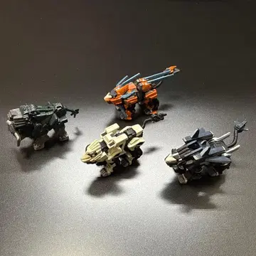 조이드 컬렉션 배틀 시리즈 라이거 계열 3종 + 디바이슨