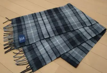 Johnstons 캐시미어 체크 머플러