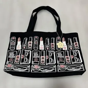 MARY QUANT 메이크업 모티브 토트백 참 포함 학원용