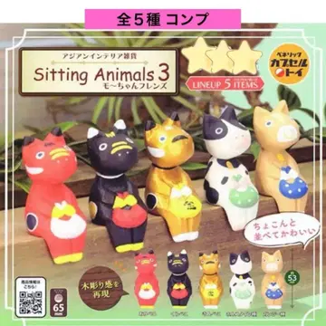 동양풍 인테리어 잡화 시리즈 허리걸이 애니멀즈 3 모~짱 프렌즈 전 5종