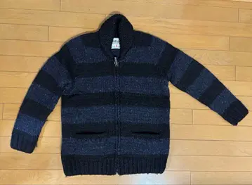 Kanata 니트 가디건 M 네이비/블랙